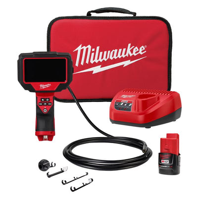 Milwaukee M12 Pipe Inspection Camera 10 in. H 4 pc