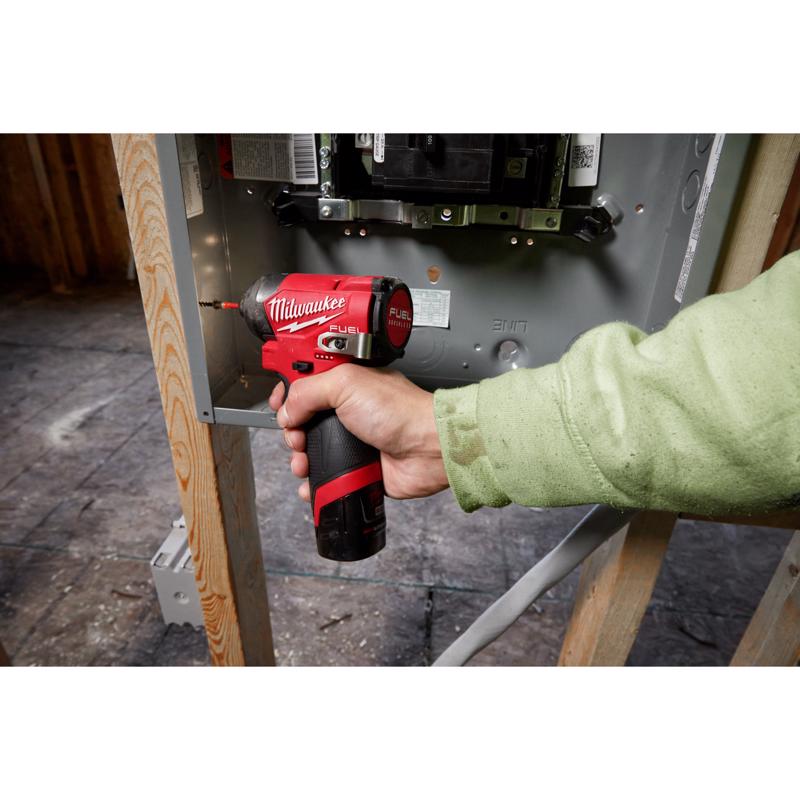 Milwaukee M12 FUEL 1/4 in. Brushless Impact Driver Kit (Battery & Charger)