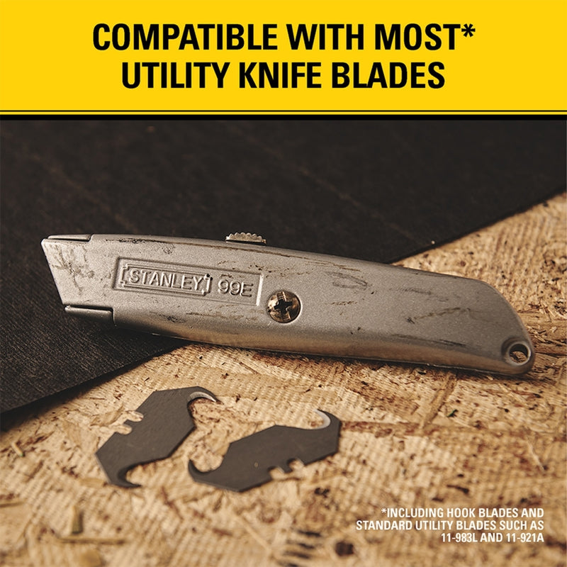 Stanley Classic 99 6 in. Retractable Utility Knife Gray