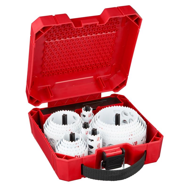 Milwaukee Hole Dozer Bi-Metal Hole Saw Kit Arbor Included