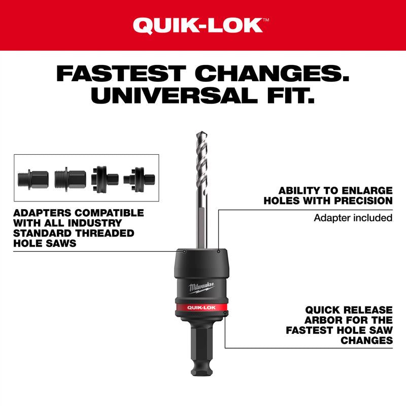 Milwaukee Quik-Lok Arbor