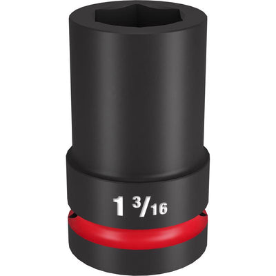 Milwaukee 1-3/16 in. X 1 in. drive SAE 6 Point Deep Impact Socket