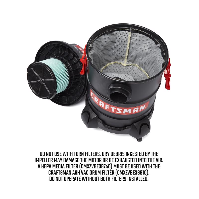 Craftsman Ash Vac Filter