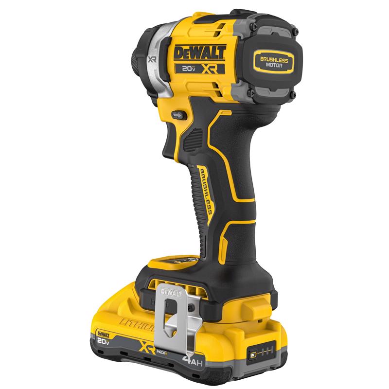 DeWalt 20V MAX XR 1/4 in. Cordless Brushless 3-Speed Impact Driver Kit (Battery & Charger)
