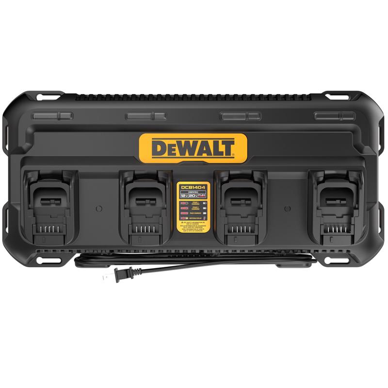 DeWalt DCB1404 Lithium-Ion 12V Max, 20V Max, and Flexvolt 20V/60V Max 4-Port Multi-Charger