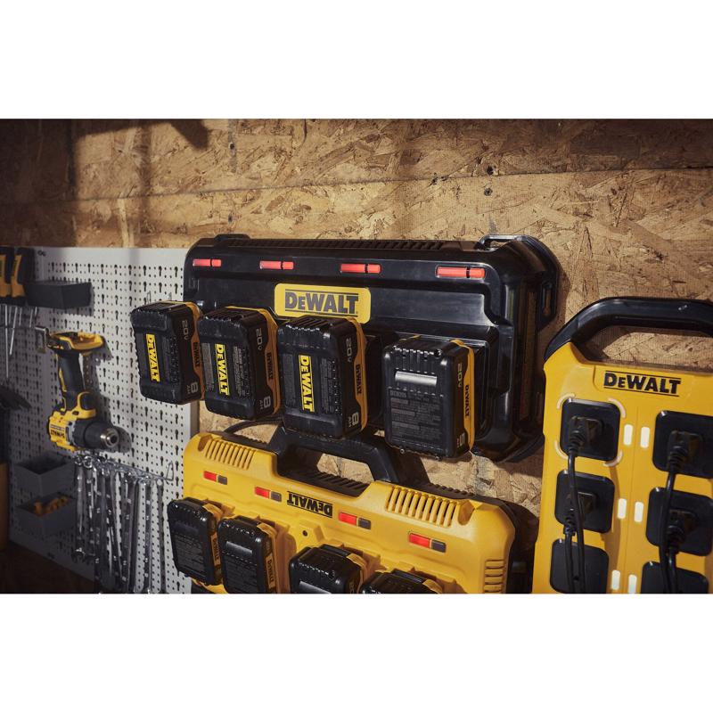 DeWalt DCB1404 Lithium-Ion 12V Max, 20V Max, and Flexvolt 20V/60V Max 4-Port Multi-Charger