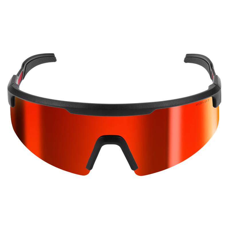 Milwaukee Wrap Around Safety Glasses Black Frame