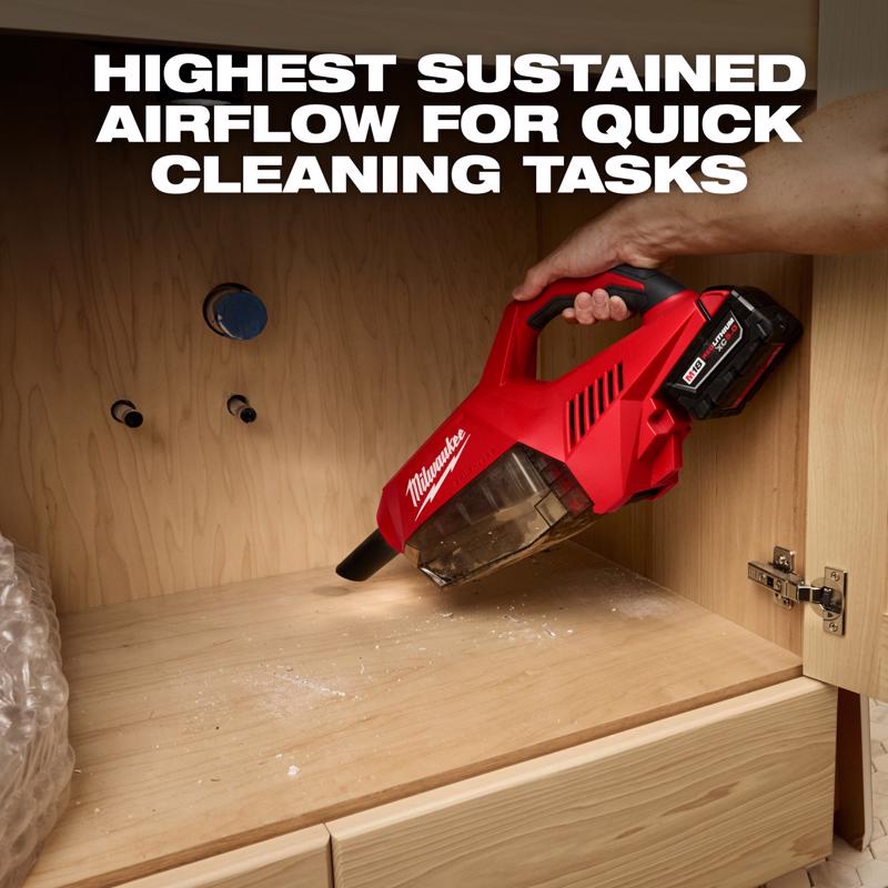 Milwaukee 0.2 gal. Cordless Hand Vacuum Tool Only