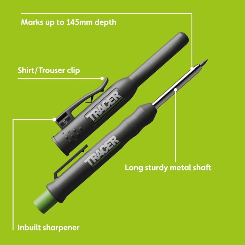 TRACER 6 in. L Carpenter Pencil