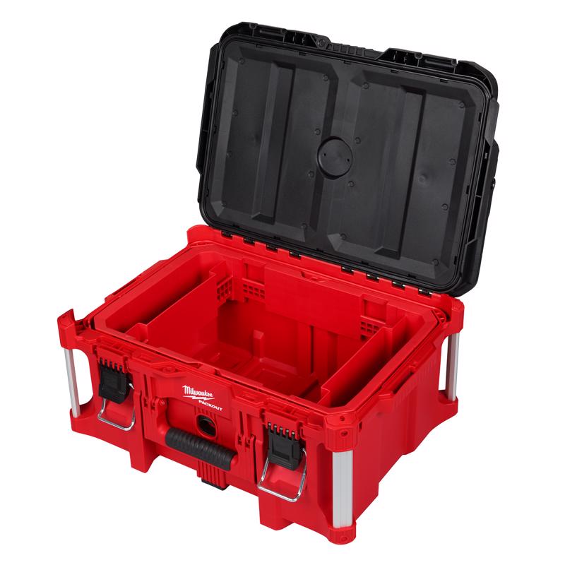 Milwaukee Packout 19.8 in. W X 4.4 in. H X 13.1 in. D Tool Tray Plastic Red