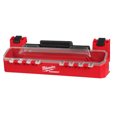Milwaukee Packout 11.5 in. W X 3.6 in. H X 3.6 in. D Storage Organizer Plastic 1 compartments Black/