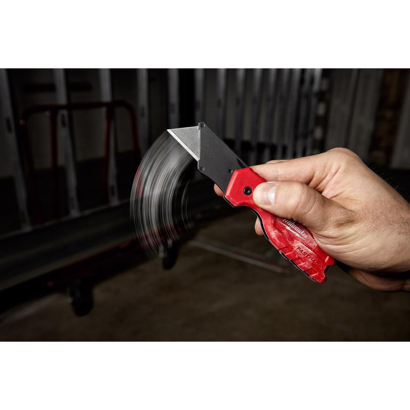 Milwaukee 6 in. Flip Folding Utility Knife Red 3 pc