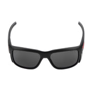 Milwaukee Full Frame Safety Glasses Black Lens Black Frame 1 pair