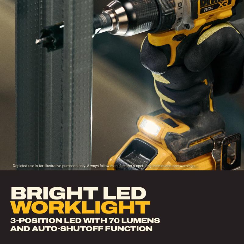DeWalt 20V MAX XR 1/2 in. Brushless Cordless Drill/Driver Kit (Battery & Charger)