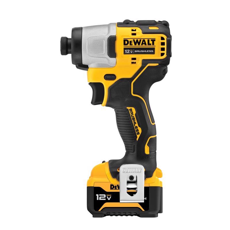 DeWalt 12V MAX XTREME 1/4 in. Cordless Brushless 3-Speed Impact Driver Kit (Battery & Charger)