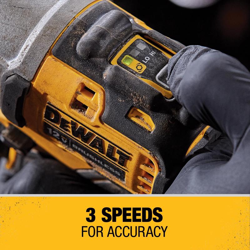 DeWalt 12V MAX XTREME 3/8 in. Cordless Brushless Compact Impact Wrench Tool Only