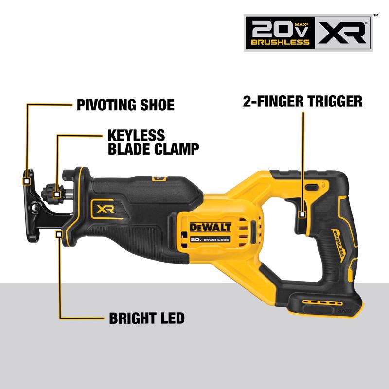 DeWalt 20V MAX Cordless Brushed 9 Tool Combo Kit