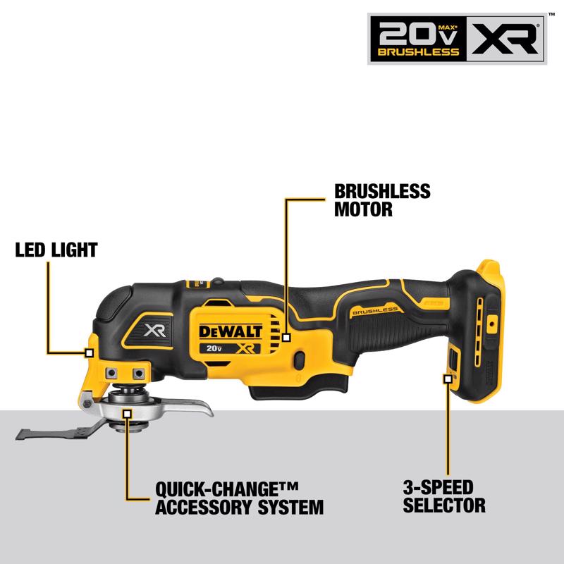 DeWalt 20V MAX Cordless Brushed 9 Tool Combo Kit