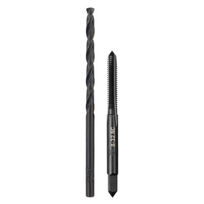 Milwaukee High Carbon Steel SAE NC Plug Tap and Drill Bit Set 29 lb 2 pc