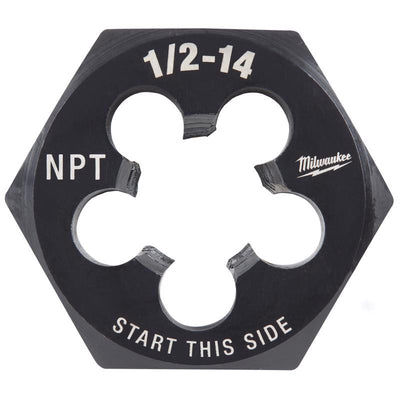 Milwaukee High Carbon Steel SAE Hex Hexagon Die