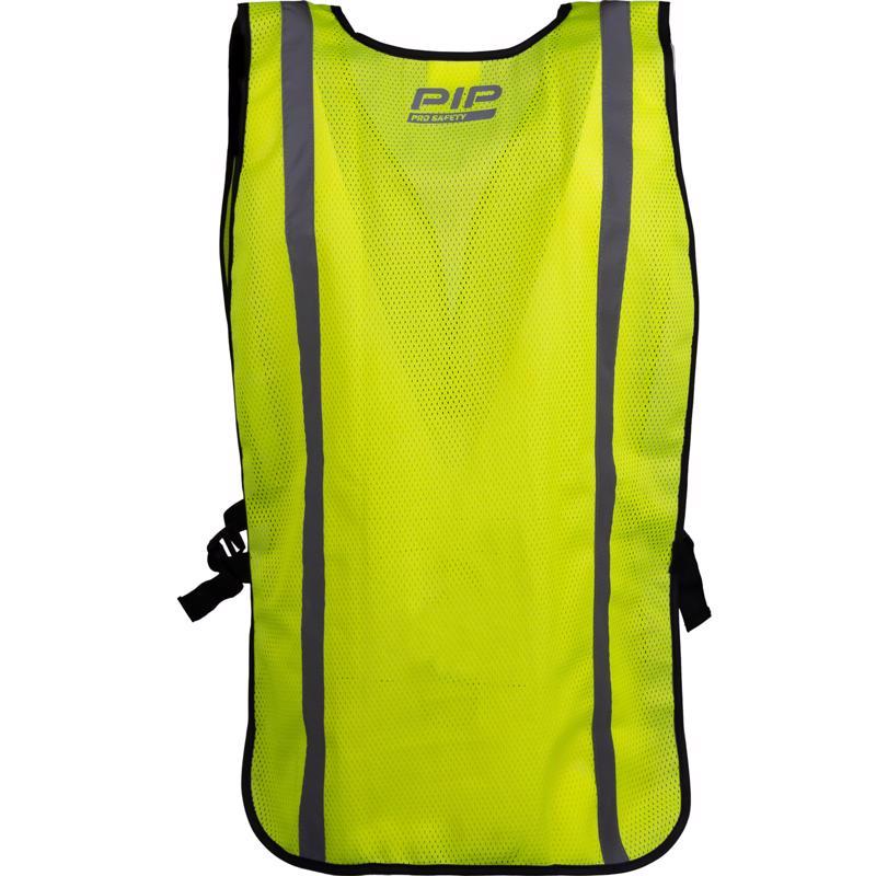 PIP Pro Safety Reflective Safety Vest Yellow One Size Fits Most
