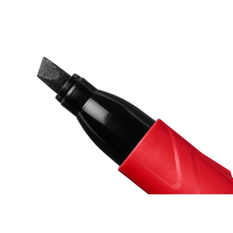 Milwaukee Black Fine and Chisel Tips Jobsite Marker