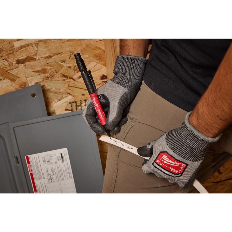 Milwaukee Inkzall Black Ultra Fine and Fine Tips Jobsite Marker
