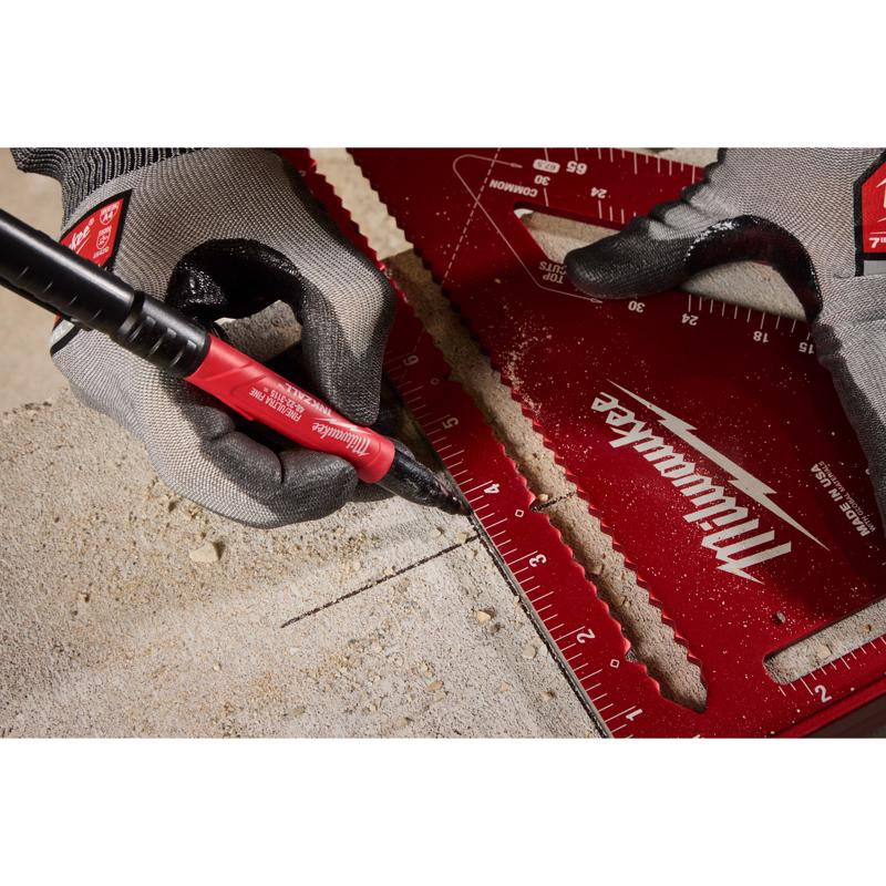 Milwaukee Inkzall Black Ultra Fine and Fine Tips Jobsite Marker