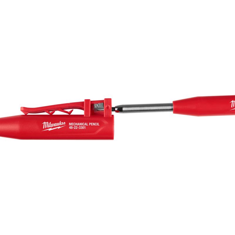 Milwaukee 6.25 in. L Mechanical Carpenter Pencil Black/Red