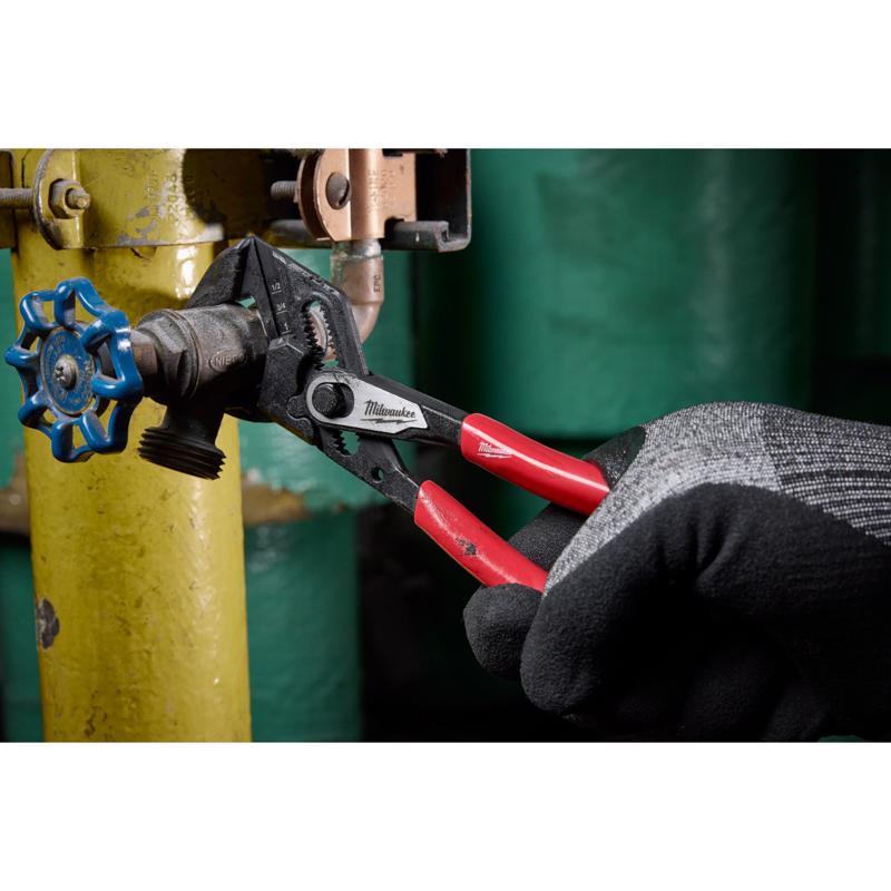 Milwaukee 2 pc Steel Wrench Adjustable Pliers Set 10.25 in. L