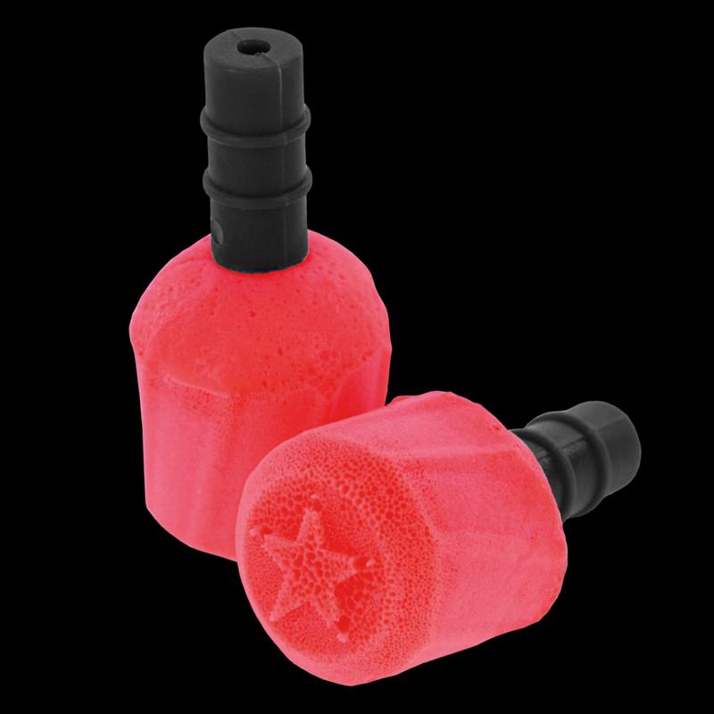 EZ-Twist Disposable Ear Plugs Red 10 pc