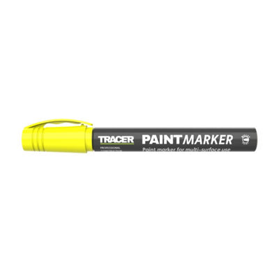 Tracer 8 in. L Paint Marker Yellow