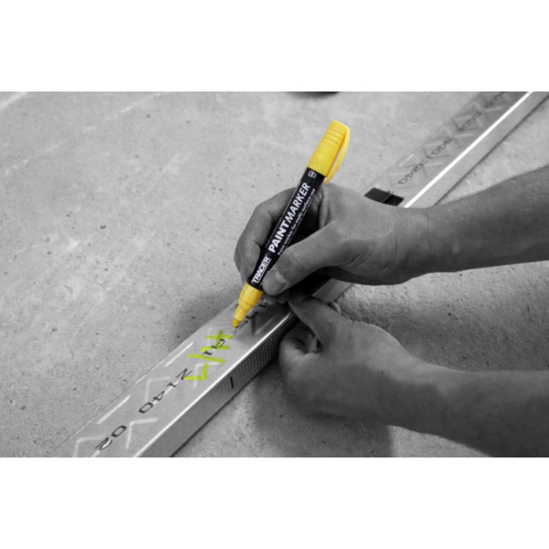 Tracer 8 in. L Paint Marker Yellow