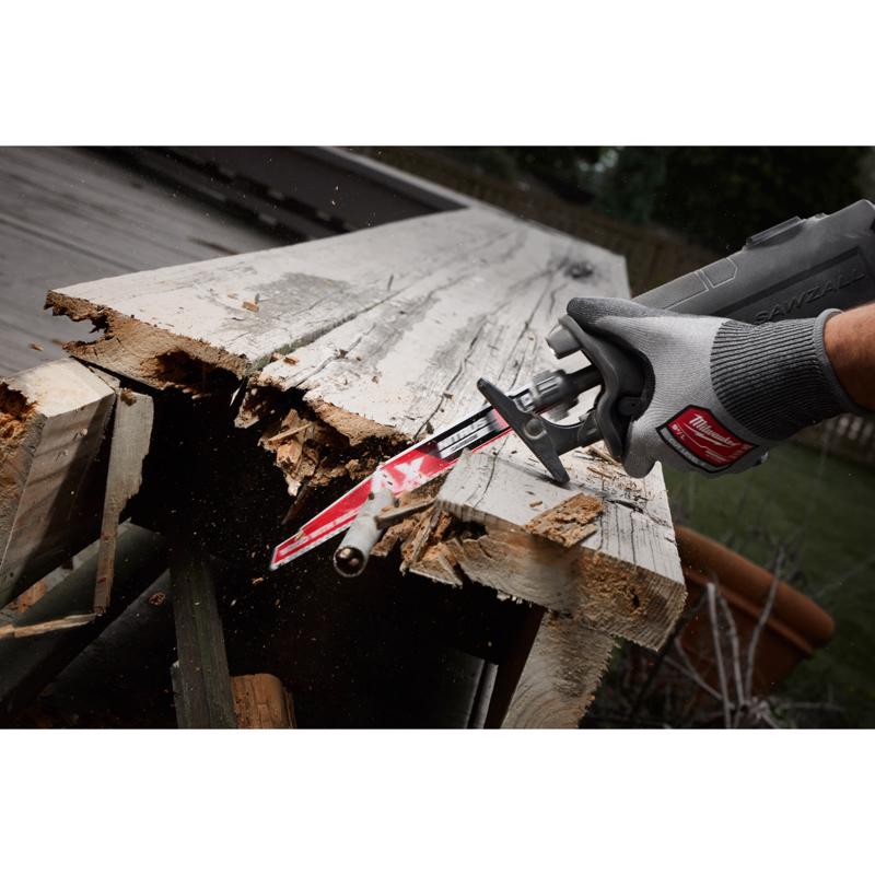 Milwaukee Nitrus 12 in. Carbide Reciprocating Saw Blade 5 TPI 1 blade