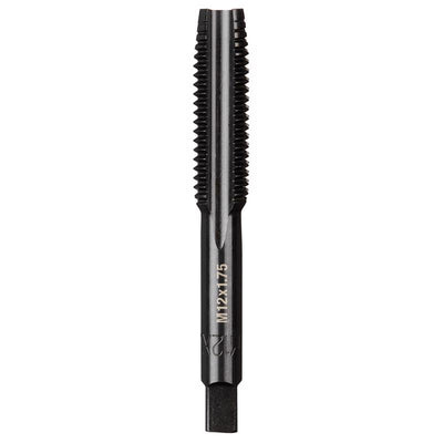 Milwaukee High Carbon Steel Metric Straight Plug Tap M12-1.75 mm