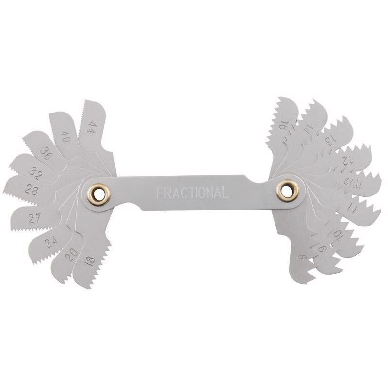 Milwaukee High Speed Steel SAE Thread Gauge