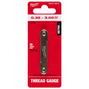 Milwaukee Metric Thread Pitch Gauge