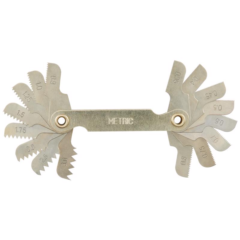 Milwaukee Metric Thread Pitch Gauge