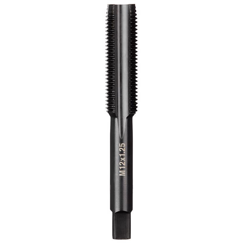 Milwaukee High Carbon Steel Metric Straight Plug Tap M12-1.25 mm