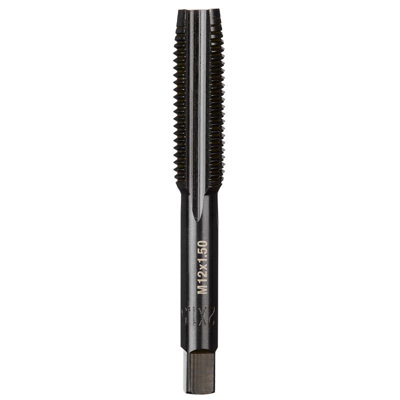 Milwaukee High Carbon Steel Metric Straight Plug Tap M12-1.5 mm