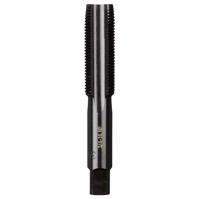 Milwaukee High Carbon Steel SAE Straight Plug Tap 3/4-16 NF
