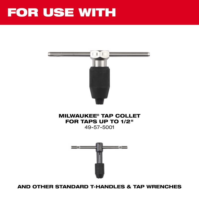Milwaukee High Carbon Steel SAE Straight Plug Tap 5/16-18 NC