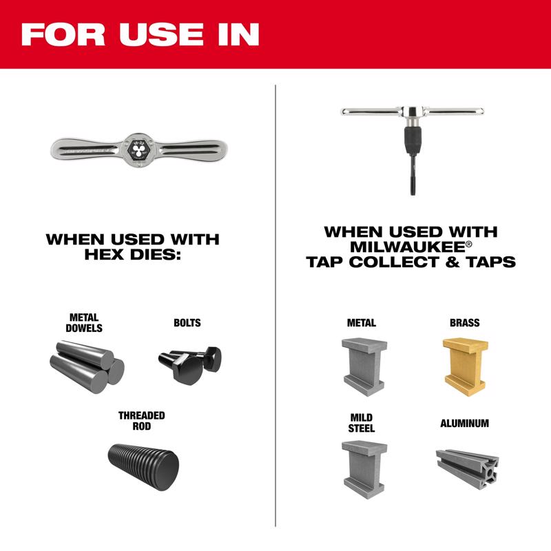 Milwaukee T-Handle Tap Wrench