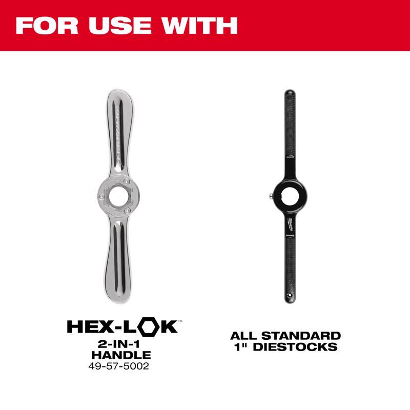 Milwaukee High Carbon Steel Metric Hexagon Die M5-0.9 mm