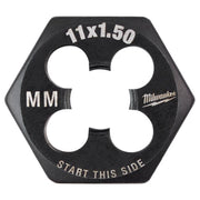 Milwaukee High Carbon Steel Metric Hexagon Die M11-1.5 mm