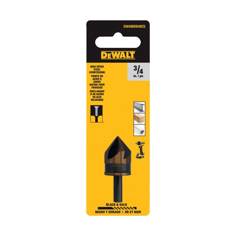 DEWALT 3/4 in. High Speed Steel Countersink Bit