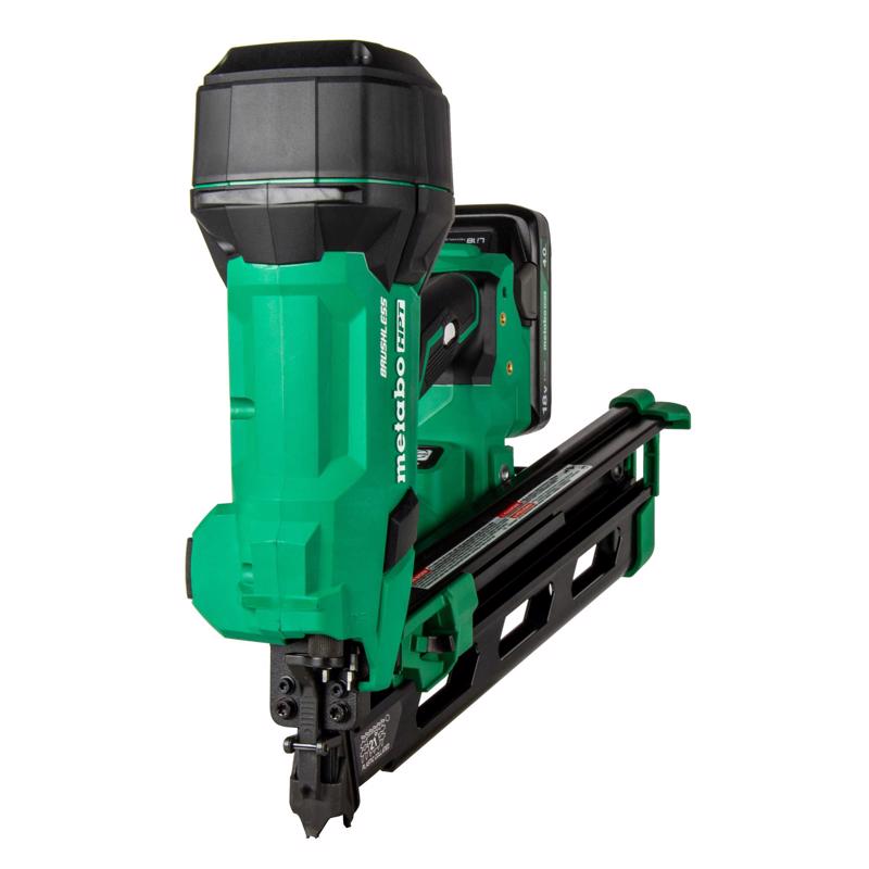 Metabo HPT Cordless 21 deg Framing Nailer Kit (Battery & Charger) 18 V