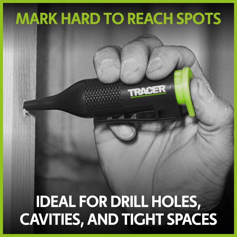 Tracer Trueshot 1 fl. oz. Hi-Visibility Marking Chalk Fluorescent Green