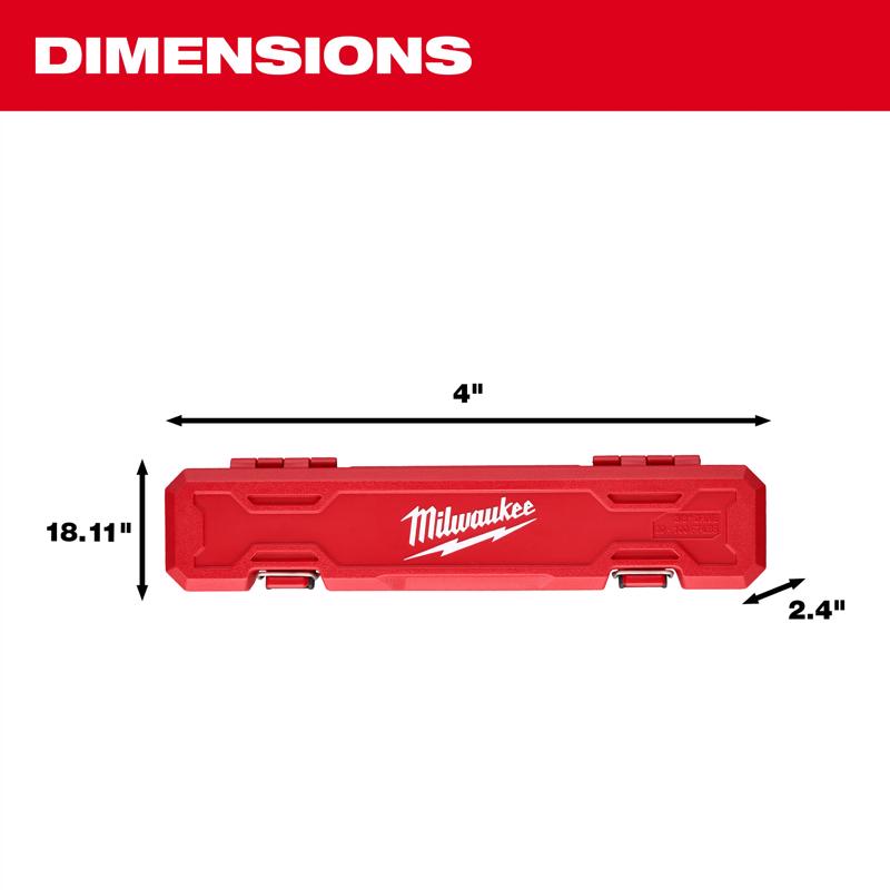 Milwaukee 3/8 in. X 1.3 in. Torque Wrench 16.08 in. L