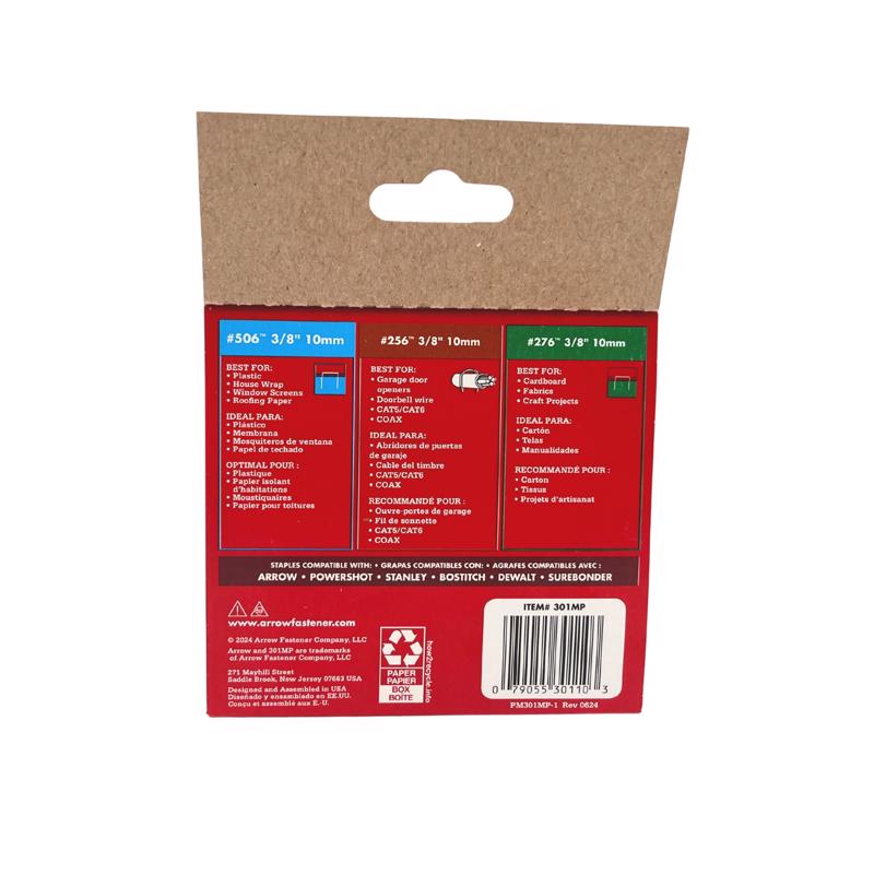 Arrow Multi-Tacker Heavy Duty 3/8 in. W Staples